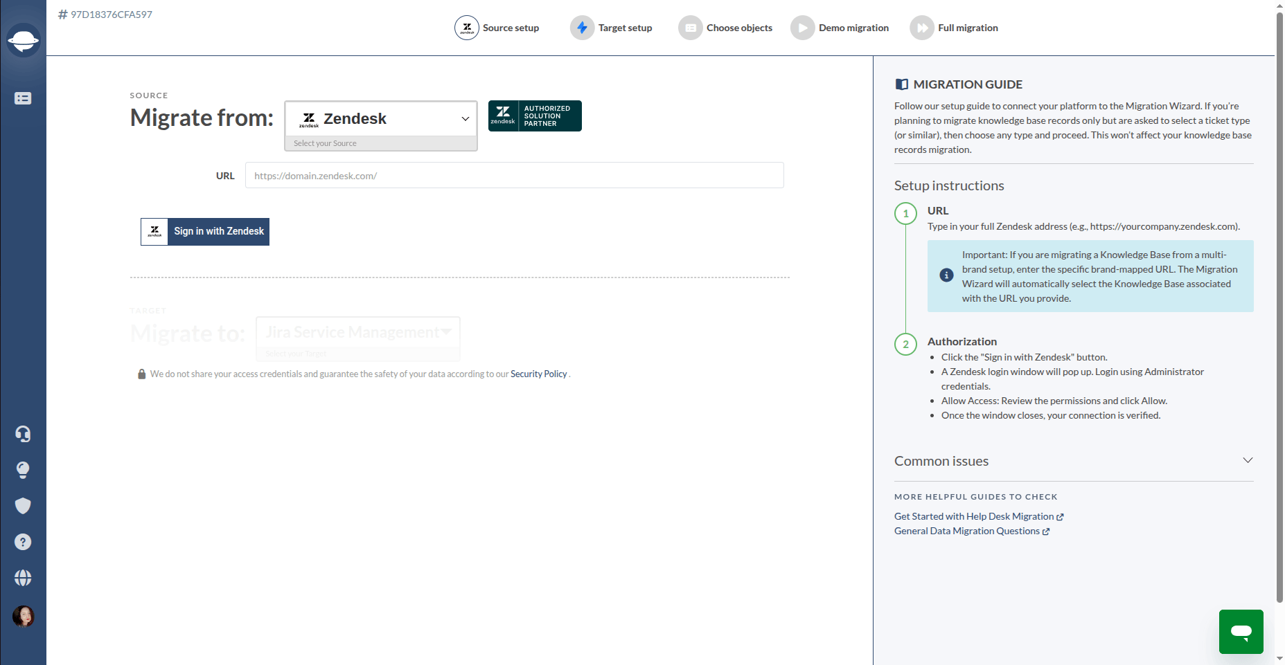 Source Help Desk Migration