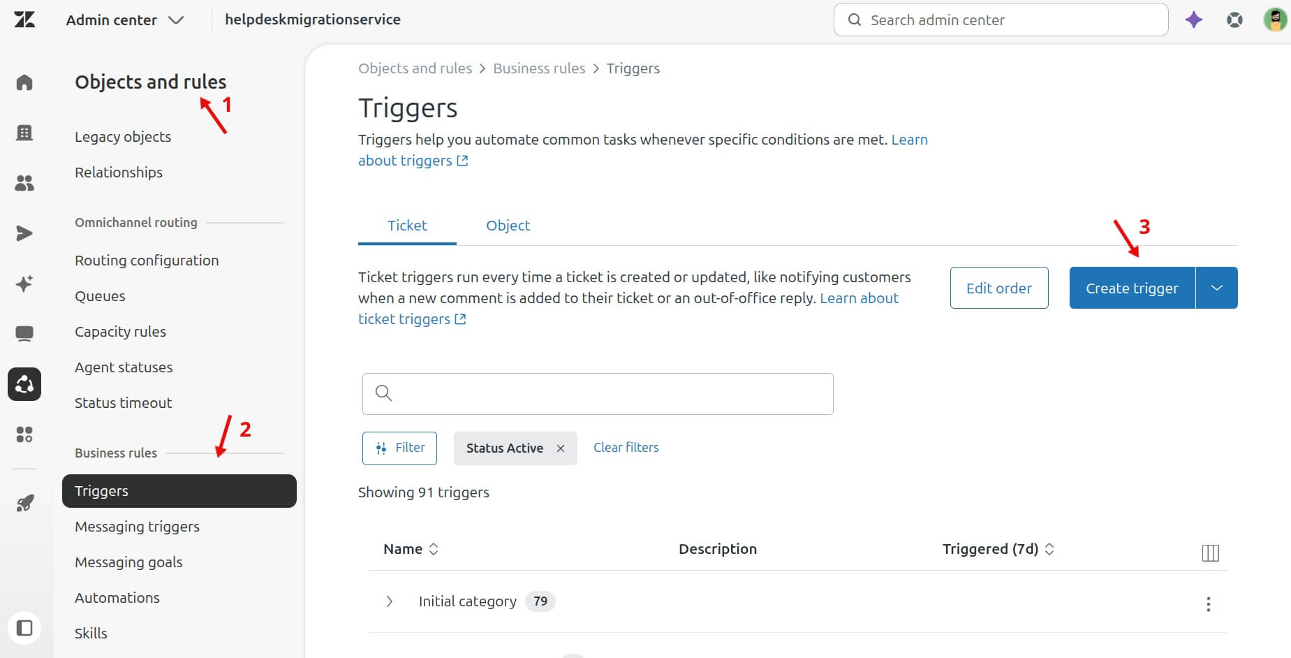 Zendesk Triggers