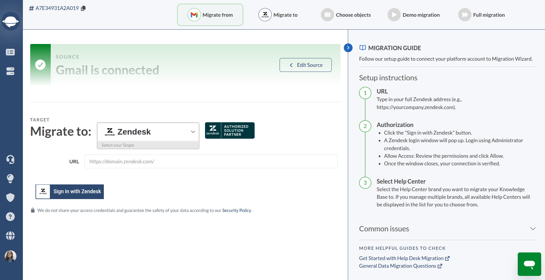 Gmail to Zendesk Migration Gmail To Zendesk Migration