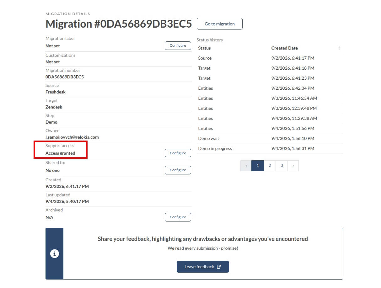 Migrationsdetails