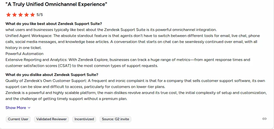 Zendesk Review