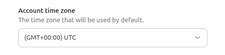 Fuseau horaire Zendesk 